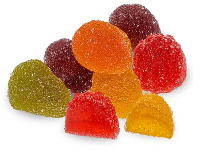 Мармелад желейний, формовий, на пектині, обсипаний цукром, 1 кг